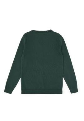 Erkek Çocuk Yeşil Basic Kazak - 50315611065