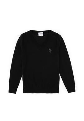 Erkek Çocuk Siyah Basic Kazak - 50315611002