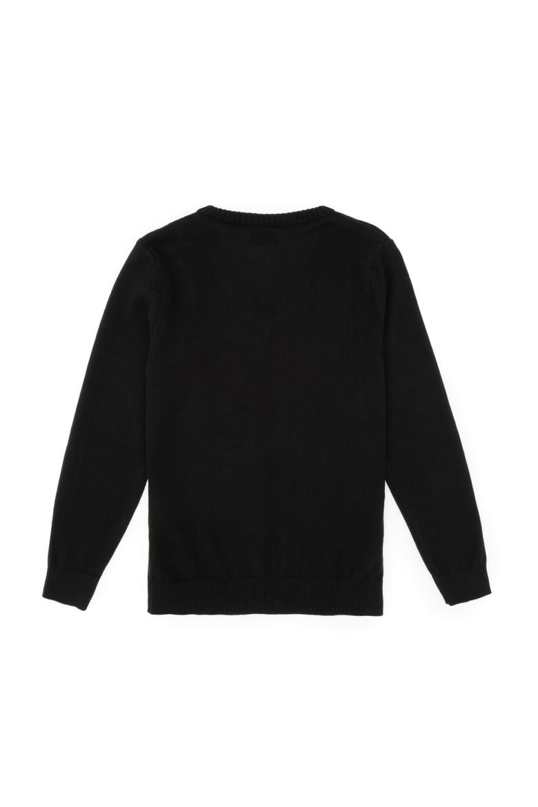 Erkek Çocuk Siyah Basic Kazak - 50315611002