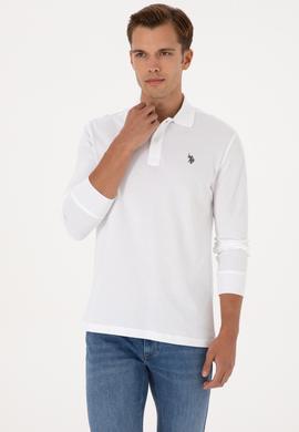 Erkek Beyaz Basic Sweatshirt - 50307688006