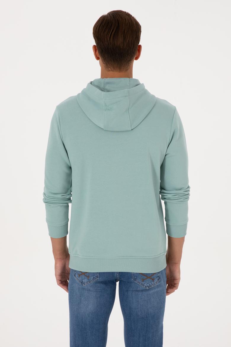 Erkek Mint Basic Sweatshirt - 50307703131