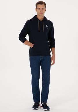 Erkek Lacivert Basic Sweatshirt - 50307703062