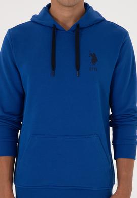 Erkek Mavi Basic Sweatshirt - 50307703164