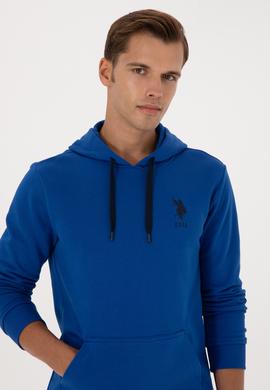 Erkek Mavi Basic Sweatshirt - 50307703164