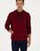 Erkek Bordo Basic Sweatshirt