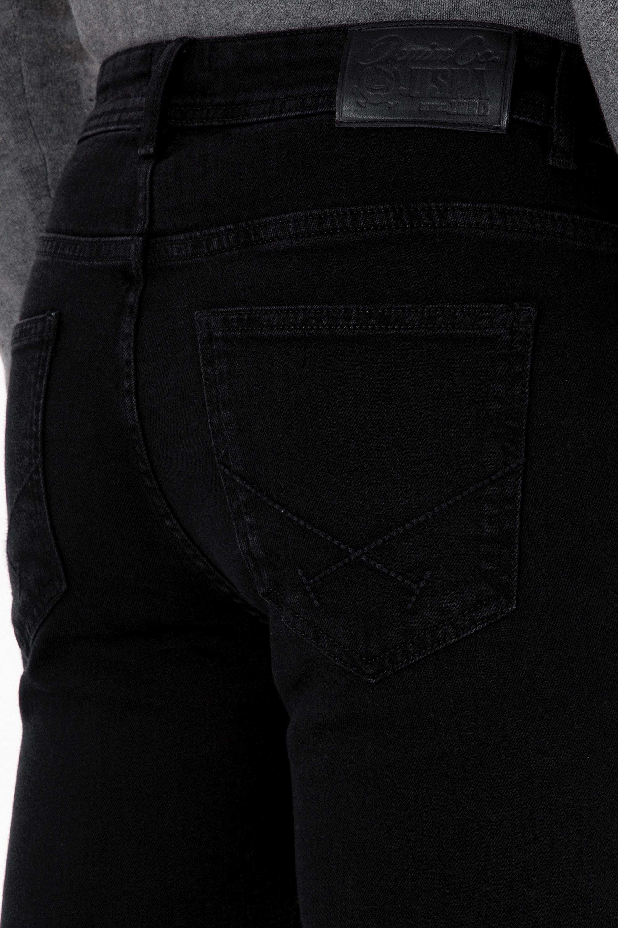 Erkek Siyah Slim Fit Jean Pantolon - Image 6