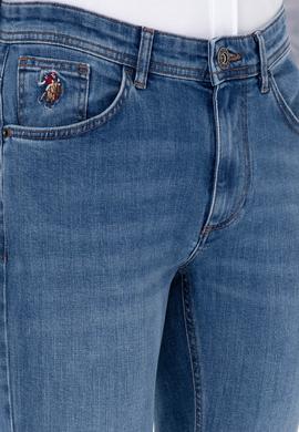 Erkek Mavi Slim Fit Jean Pantolon - 50307751100