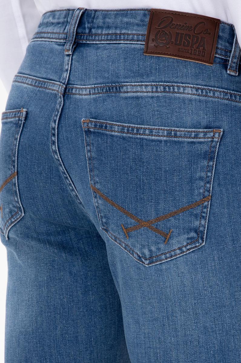 Erkek Mavi Slim Fit Jean Pantolon