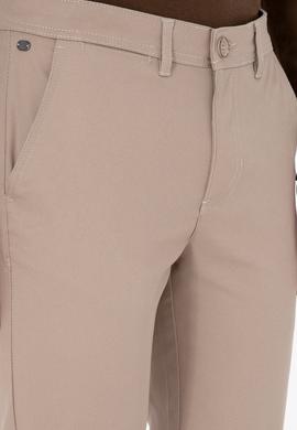 Erkek Koyu Bej Slim Fit Kanvas / Chino Pantolon - 50308762366