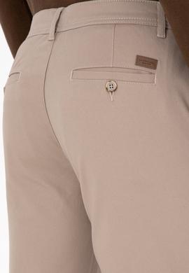 Erkek Koyu Bej Slim Fit Kanvas / Chino Pantolon - 50308762366