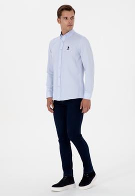 Erkek Koyu Mavi Slim Fit Jean Pantolon - 50310335100