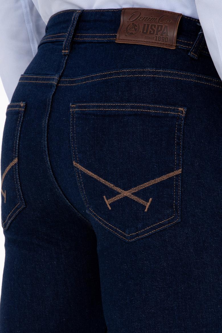 Erkek Koyu Mavi Slim Fit Jean Pantolon - 50310335100