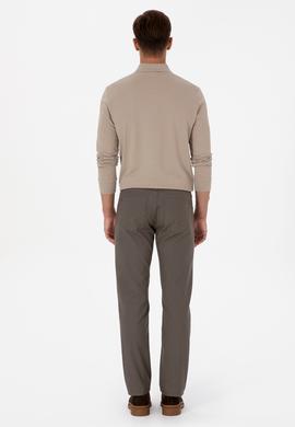 Erkek Vizon Kanvas / Chino Pantolon - 50311612501