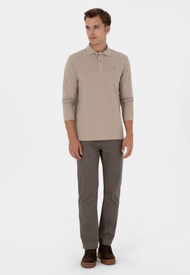 Erkek Vizon Kanvas / Chino Pantolon - 50311612501