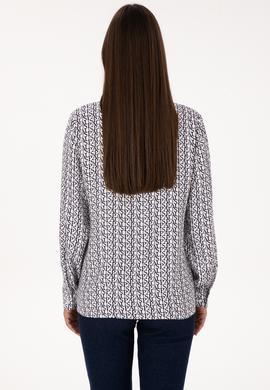 Kadın Beyaz Uzun Kollu Gömlek - 50316415019