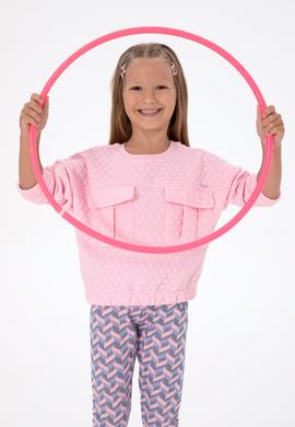 Kız Çocuk Pembe Sweatshirt - 50290726002