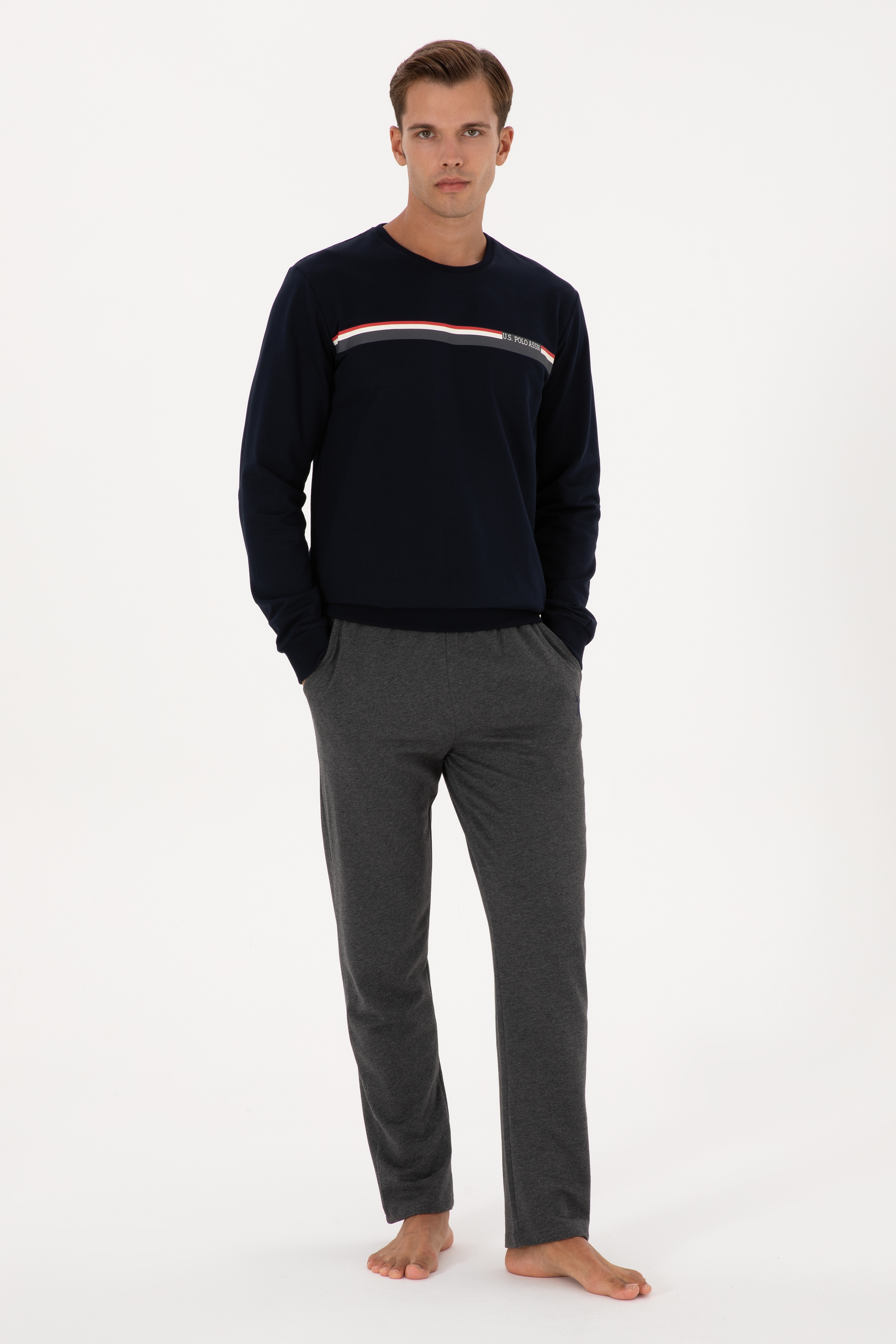Erkek Lacivert Pijama Takımı - Image 1