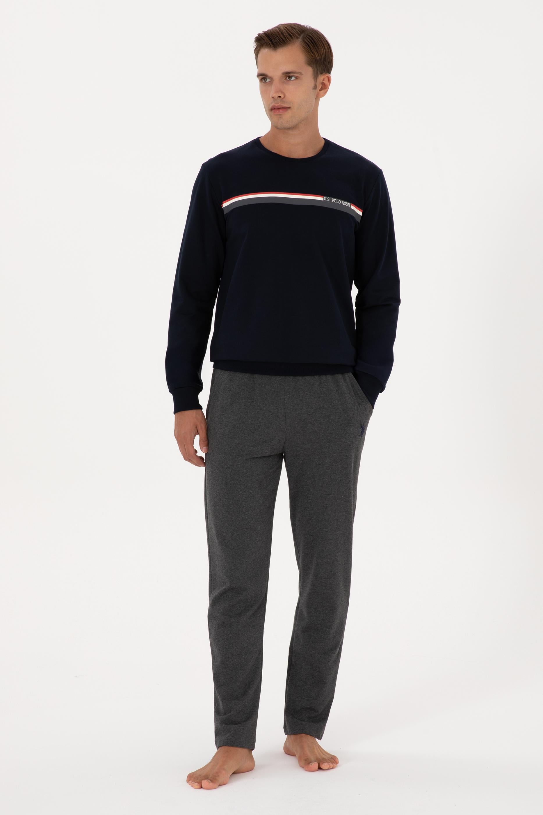 Erkek Lacivert Pijama Takımı