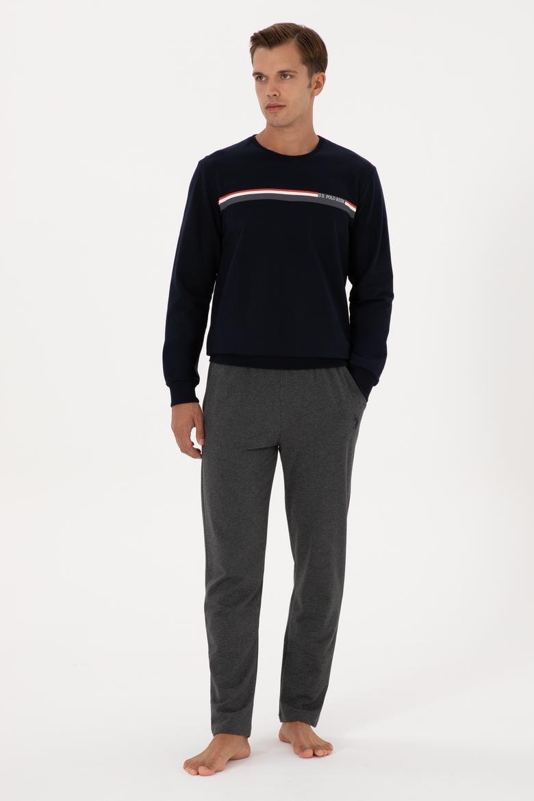 Erkek Lacivert Pijama Takımı - 50318540004