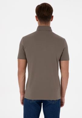 Erkek Vizon Basic Tişört - 50306015067