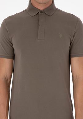 Erkek Vizon Basic Tişört - 50306015067