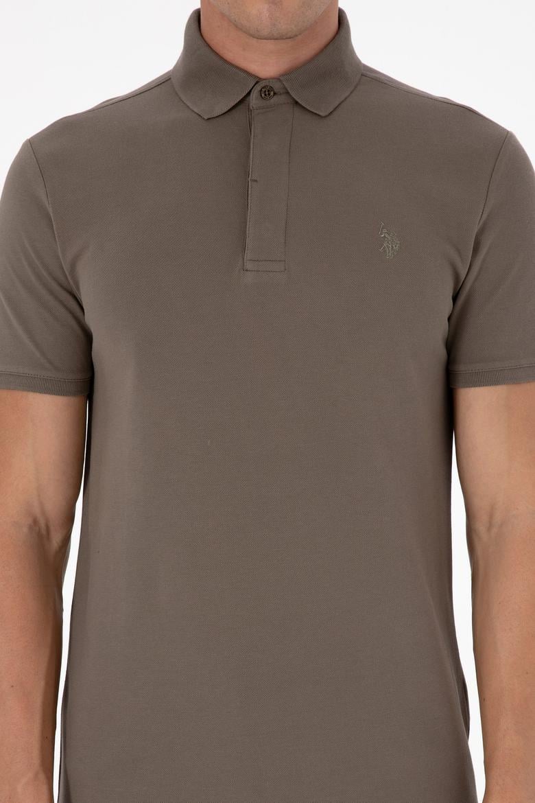 Erkek Vizon Basic Tişört - 50306015067