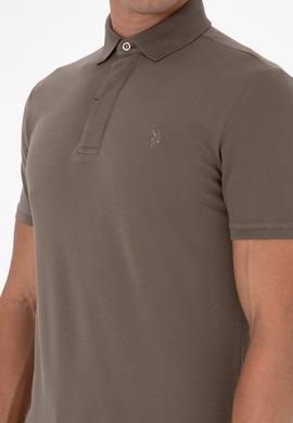 Erkek Vizon Basic Tişört - 50306015067