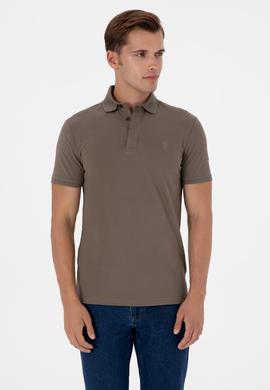 Erkek Vizon Basic Tişört - 50306015067