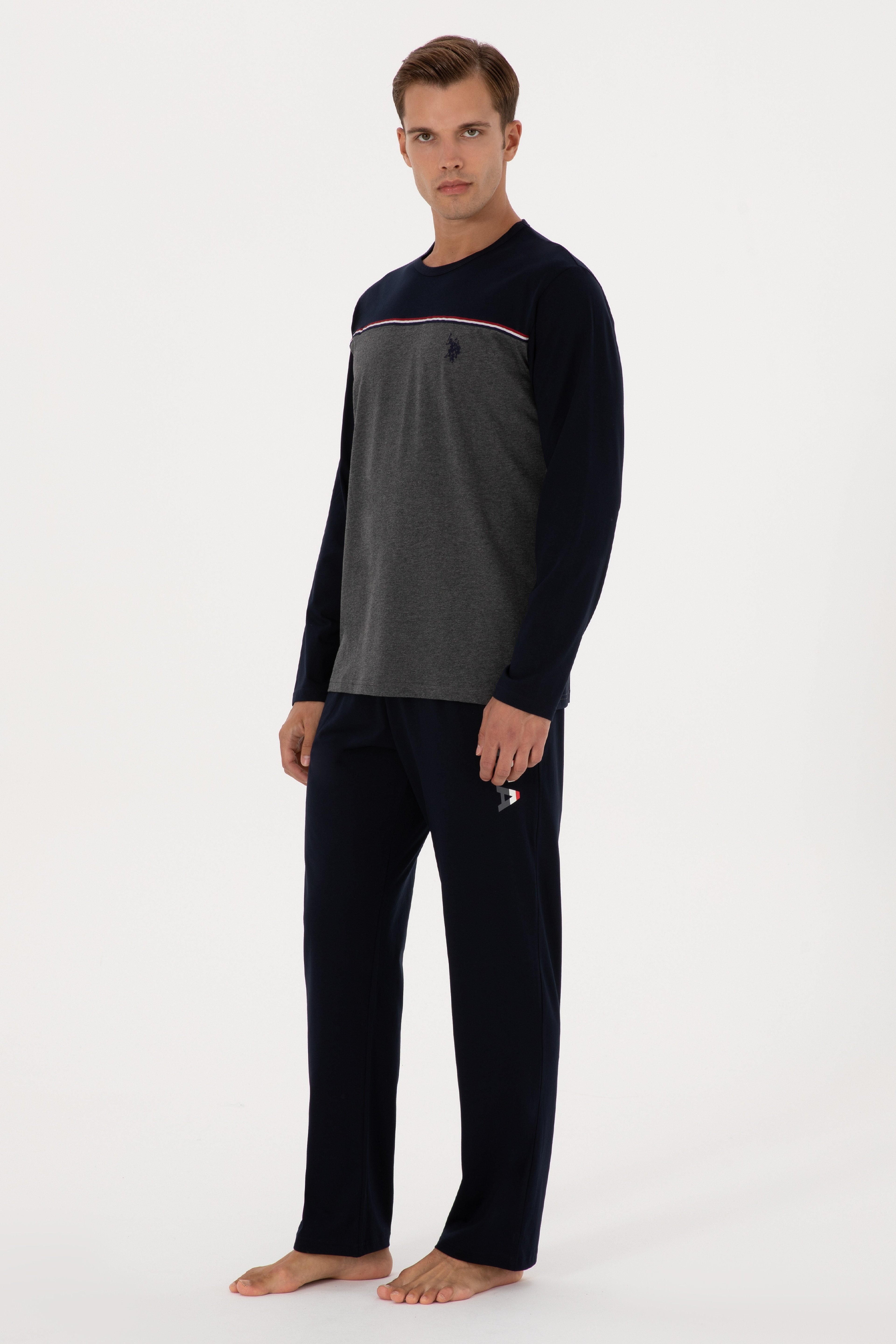 Erkek Lacivert Pijama Takımı - Image 4