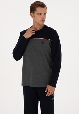 Erkek Lacivert Pijama Takımı - 50318617004