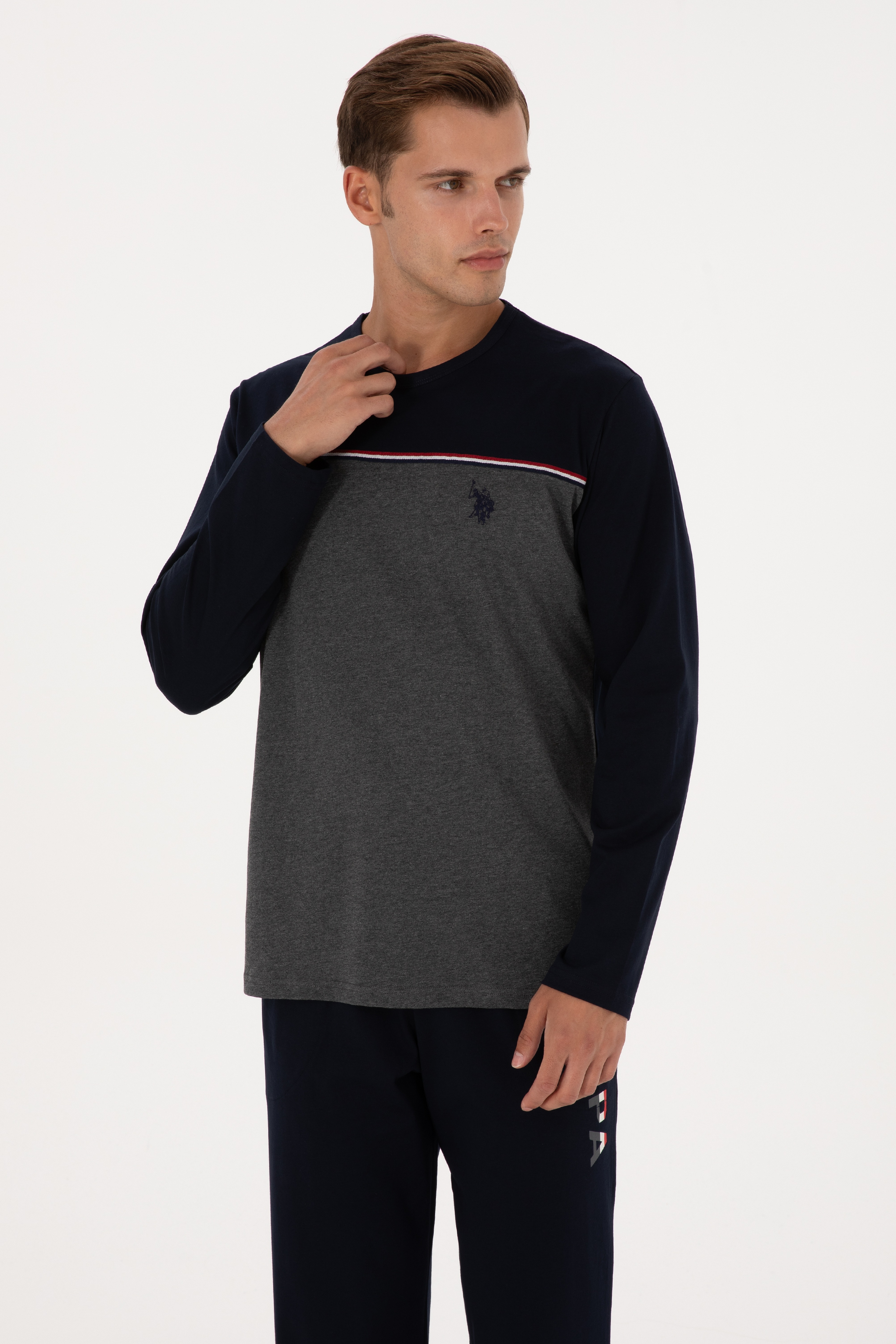 Erkek Lacivert Pijama Takımı - Image 3