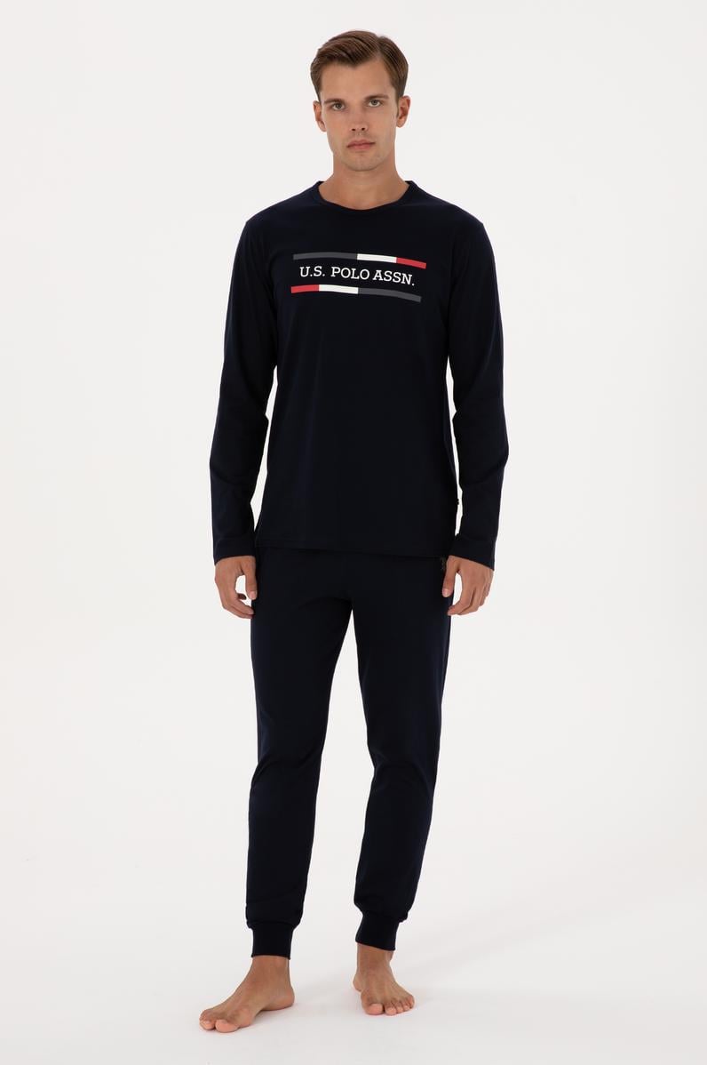 Erkek Lacivert Pijama Takımı