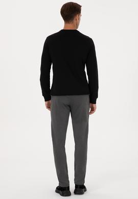 Erkek Antrasit Melanj Eşofman Altı - 50313817011