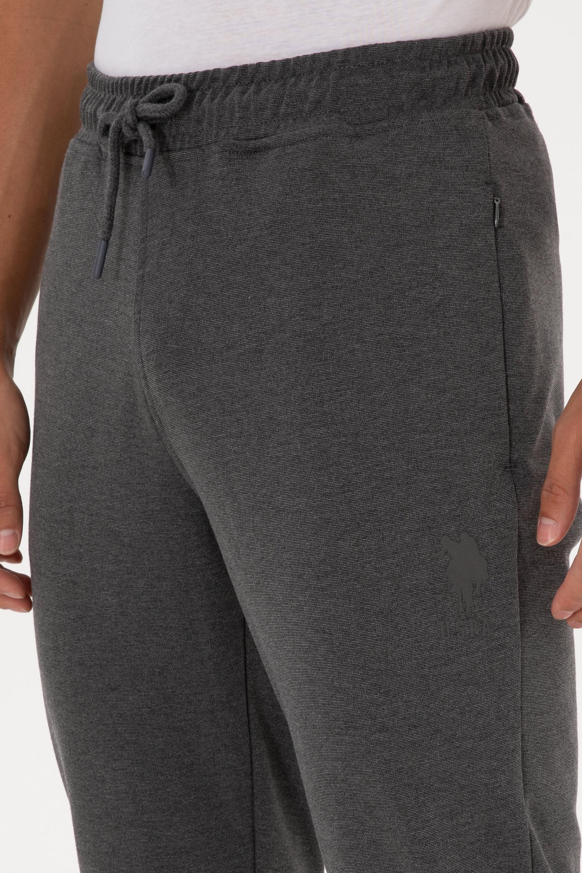 Erkek Antrasit Melanj Eşofman Altı