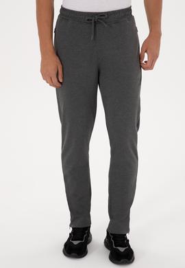 Erkek Antrasit Melanj Eşofman Altı - 50313817011