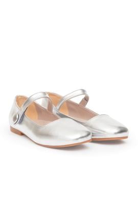 Kız Çocuk Gri Babet Ayakkabı - 50315715041