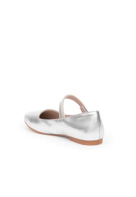 Kız Çocuk Gri Babet Ayakkabı - 50315715041