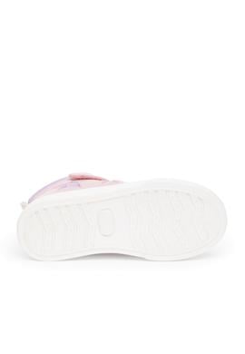 Kız Çocuk Toz Pembe Yıldız Desenli Bilek Boy Ayakkabı - 50315545063