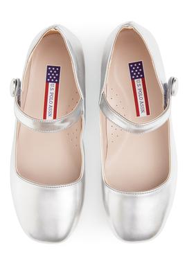 Kız Çocuk Gri Babet Ayakkabı - 50315715041