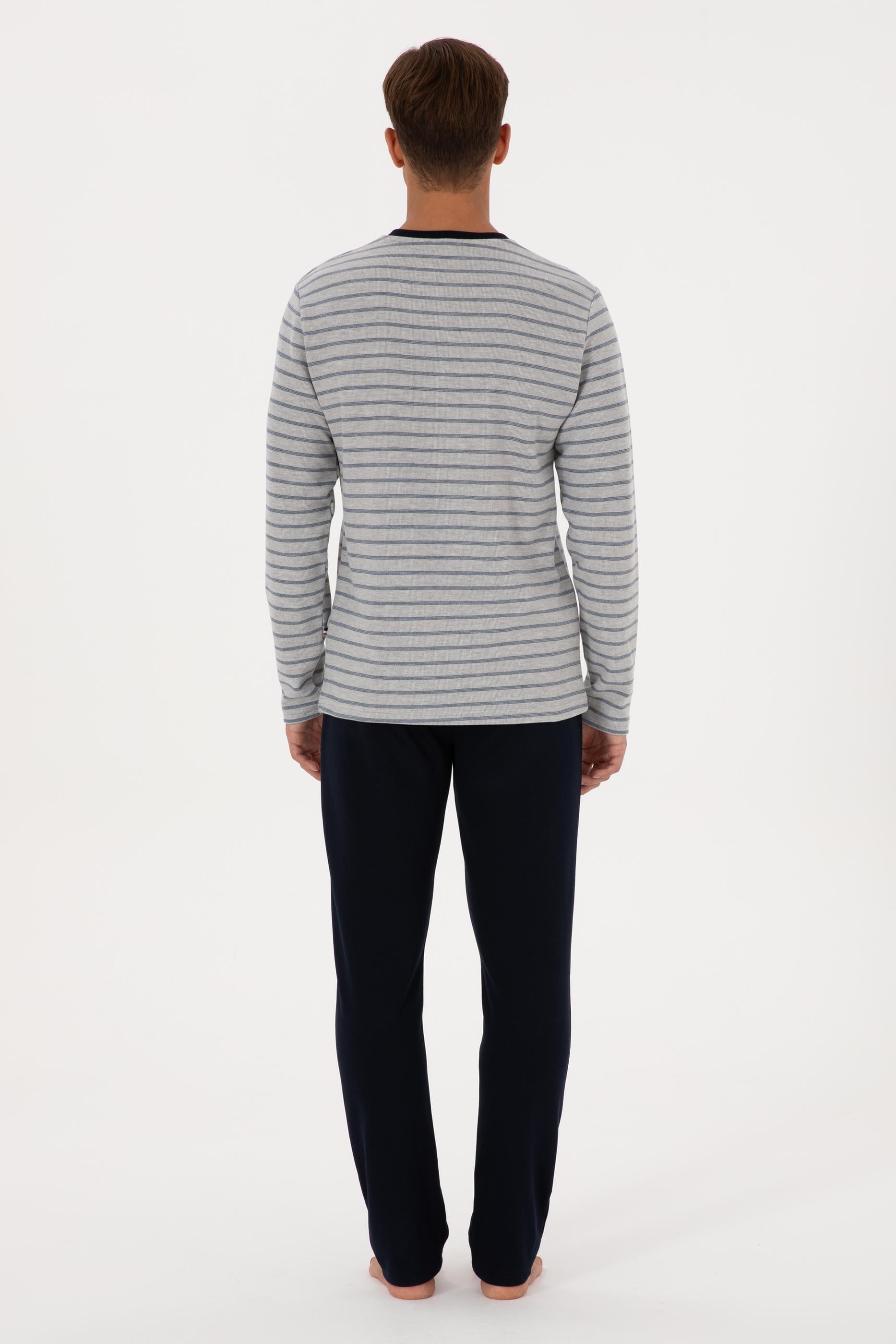 Erkek Lacivert Pijama Takımı