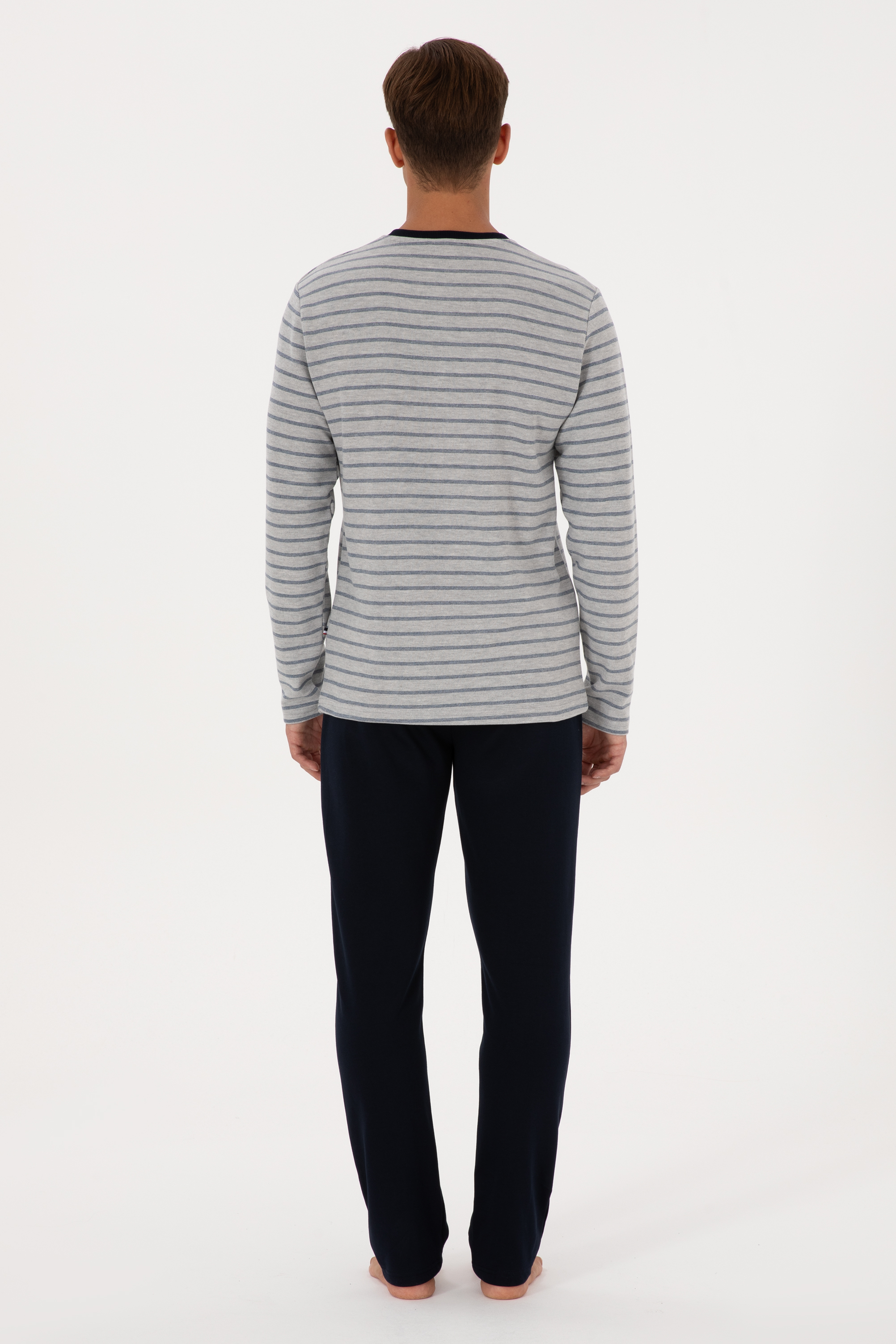 Erkek Lacivert Pijama Takımı - Image 5