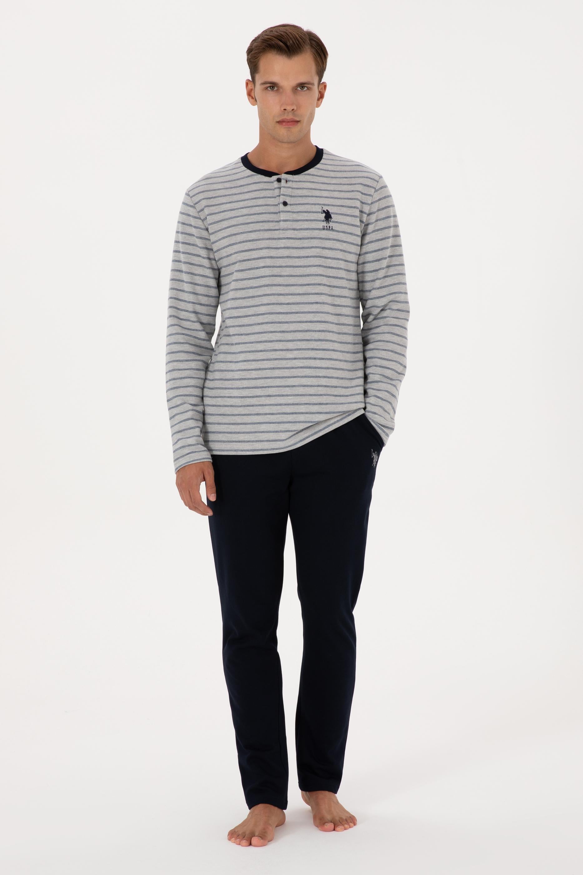 Erkek Lacivert Pijama Takımı