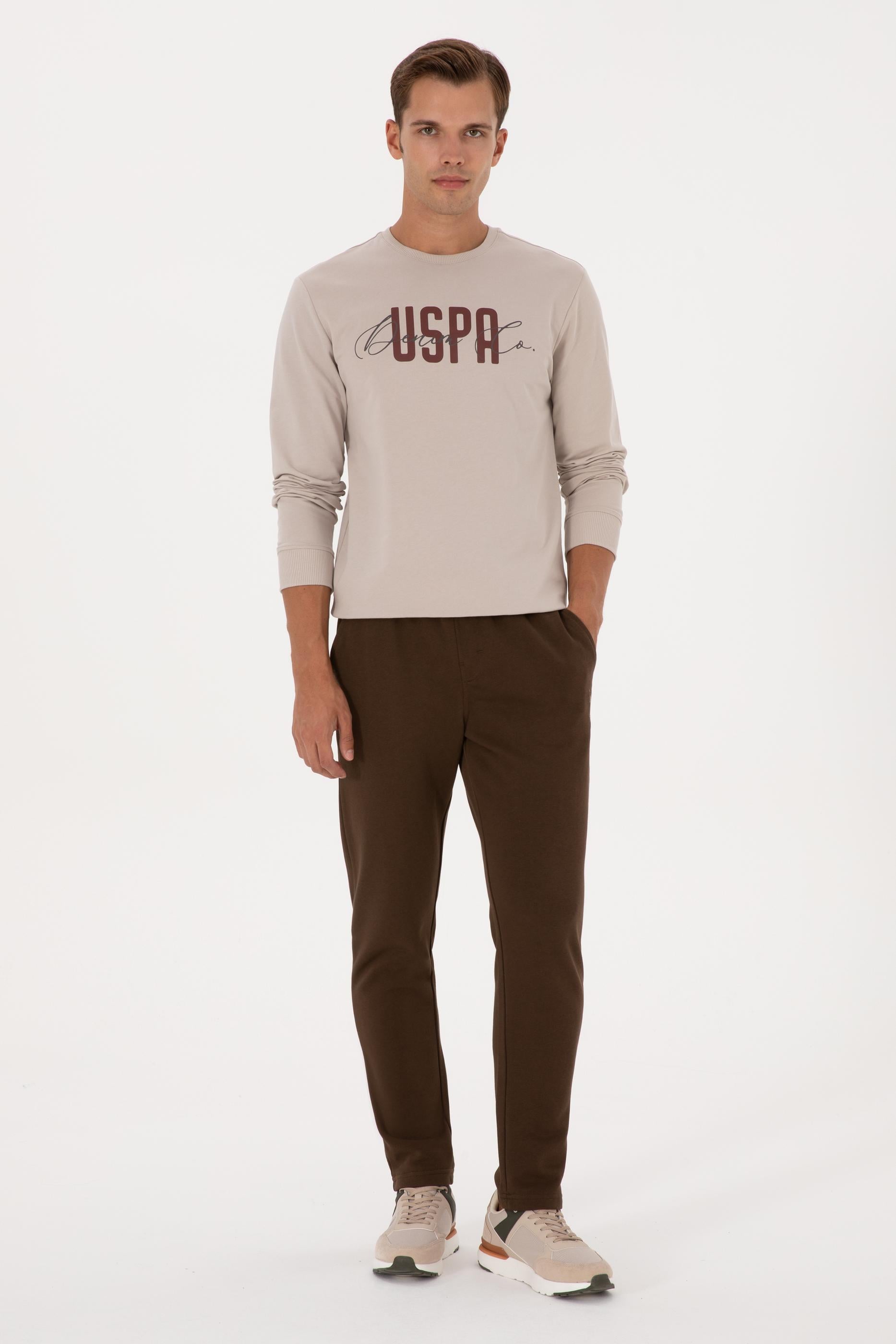 Erkek Kahverengi Eşofman Altı