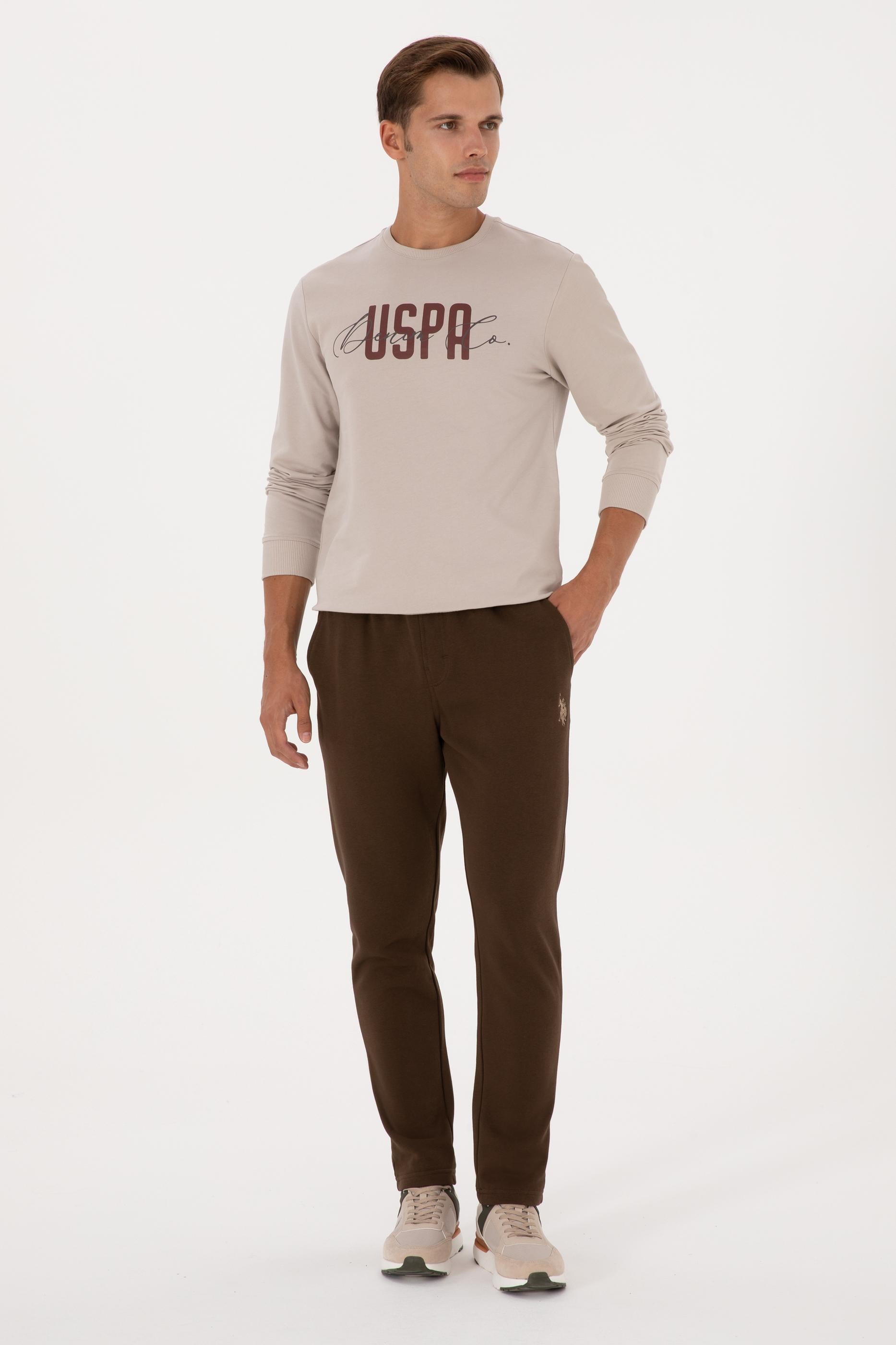 Erkek Kahverengi Eşofman Altı