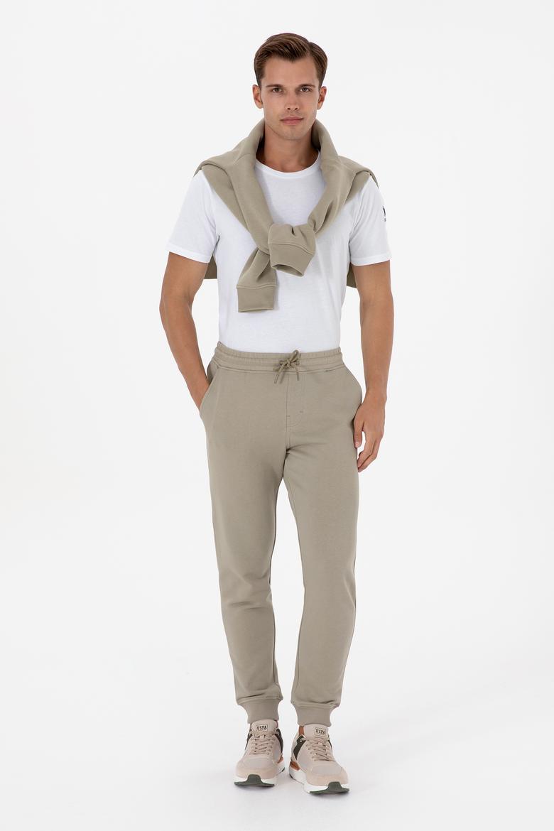 Erkek Açık Haki Eşofman Altı