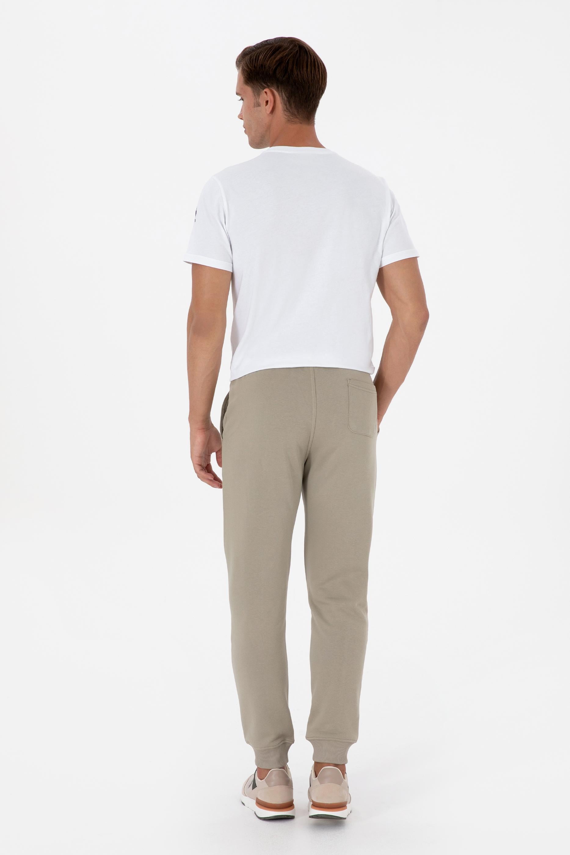 Erkek Açık Haki Eşofman Altı