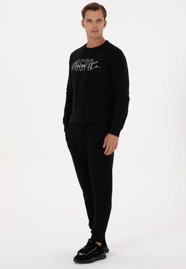 Erkek Siyah Eşofman Altı - 50313759001