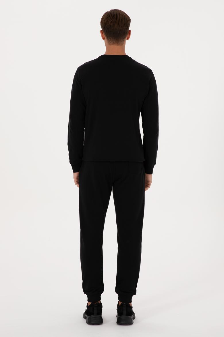 Erkek Siyah Eşofman Altı - 50313759001