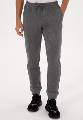 Erkek Antrasit Melanj Eşofman Altı - 50313759023