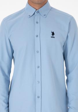 Erkek Açık Mavi Uzun Kollu Gömlek - 50317249010